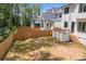 Aerial view of a fenced backyard at 3937 Plainview Rd, Charlotte, NC 28208
