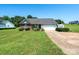 Charming single-story home with a well-maintained lawn, landscaping, and two-car garage at 402 Beaver Dam Church Rd, Shelby, NC 28152
