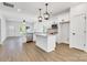 Modern kitchen with white cabinets, a stainless steel dishwasher, and granite countertops at 455 Contentment Ct # 18, Kannapolis, NC 28081