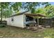Backyard shed for boat storage at 602 Unity St, Fort Mill, SC 29715