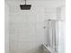 Close-up on tiled glass shower with rain-style shower head at 602 Unity St, Fort Mill, SC 29715