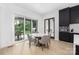 Cozy breakfast nook with backyard views and access to the patio at 10119 Laurier Ln, Huntersville, NC 28078