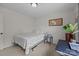 Neutral bedroom with window, carpet, furnishings, and decor at 115 Fox Run Dr, Fort Mill, SC 29715