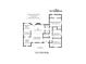 Floor plan of the home including square footage at 115 Fox Run Dr, Fort Mill, SC 29715