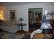 The living room features hardwood floors, with an open view to a dining room with a china closet at 1325 Lee Lynn Dr # 7 Part Of 6, Albemarle, NC 28001