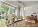 Bright dining area with a large window view and elegant decor at 137 Branchview Dr, Mooresville, NC 28115