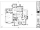 Detailed floorplan showing a layout of the kitchen, living areas, primary bedroom, and outdoor patios at 1418 Samuel Spencer Pkwy, Davidson, NC 28036
