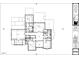 Detailed floorplan showing a layout of the bedrooms, bathrooms, bonus room, and closets at 1418 Samuel Spencer Pkwy, Davidson, NC 28036