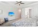 Spacious main bedroom boasting an ensuite bathroom, dresser and TV at 3022 Trace Meadow Ct, York, SC 29745