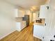 Modern kitchen featuring sleek countertops, appliances, and ample cabinet space for storage at 3106 Faircroft Way, Monroe, NC 28110