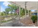 Comfortable second story porch swing with view at 319 Catawba Ave, Rock Hill, SC 29730