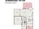 Detailed first-floor floor plan showcasing the layout, dimensions, and room placement within the home at 586 Brookhaven Dr, Fort Mill, SC 29708