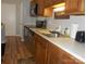 Kitchen featuring stainless steel appliances and ample counter space at 6148 Meadow Rose Ln, Charlotte, NC 28215