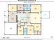 Detailed floor plan showcasing the layout of this spacious home, including the kitchen, living room, and bedrooms at 658 Gardenbrook Trl, Belmont, NC 28012