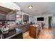 Well-lit kitchen features painted cabinets and eat-in space with natural light at 816 Radio Rd, Statesville, NC 28677