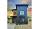 Modern two-story home featuring a mix of wood and dark siding, complemented by a freshly landscaped front yard at 101 Bryan St, Kannapolis, NC 28083