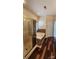 Modern bathroom with glass shower, soaking tub, and stylish mosaic tile accents at 10607 Old Bridge Ln, Charlotte, NC 28269