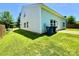 Well-maintained backyard with a flat grassy area, perfect for recreation, gardening, or peaceful enjoyment at 11109 Pond Valley Ct, Charlotte, NC 28269
