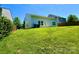 Spacious backyard with green grass, offering a serene outdoor retreat and plenty of room for leisure and entertainment at 11109 Pond Valley Ct, Charlotte, NC 28269