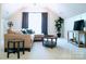Cozy living room featuring a comfortable sectional sofa and stylish decor for relaxation at 1141 Overlake Dr, Belmont, NC 28012