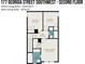 Floorplan of the second story of the home at 177 Georgia Sw St, Concord, NC 28025