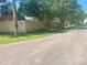View of the street and fence line surrounding a property at 2174 Eastview Rd, Rock Hill, SC 29732