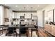 Modern kitchen and dining area with stainless steel appliances and sleek countertops at 2198 Millennium Dr # 90, Lancaster, SC 29720