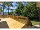 Spacious back deck perfect for outdoor entertaining with a beautiful backyard at 2909 Arbor Knl, Concord, NC 28025