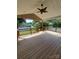 View of the home's expansive wooden deck with railing, offering ample space for outdoor enjoyment at 315 Second St, Stanley, NC 28164
