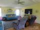 Comfortable living room with yellow walls, soft furniture, and a welcoming atmosphere at 33343 Old Salisbury Rd, Albemarle, NC 28001