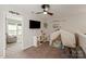 playroom featuring neutral walls, carpeted floors, tv, and a fun tent area for imaginative play at 389 Whispering Hills Dr, Locust, NC 28097