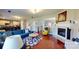 Inviting living space with a fireplace and open layout at 6313 Woodland Commons Dr, Charlotte, NC 28269