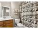 Bathroom with decorative shower curtain at 1031 Fants Grove Ln, Indian Land, SC 29707