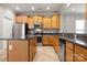 Spacious kitchen with stainless steel appliances, granite countertops, and ample cabinet space at 1031 Fants Grove Ln, Indian Land, SC 29707