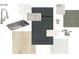 Kitchen finishes include dark cabinets, stone countertops and backsplash, plus stainless fixtures at 1045 Mapletree Ln, Indian Trail, NC 28079