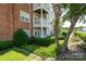 Exterior of condo with multi-level balconies and landscaping at 10614 Hill Point Ct, Charlotte, NC 28262
