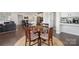Open concept dining area seamlessly connects to the kitchen and living spaces at 13339 Mcguffy Dr, Huntersville, NC 28078