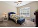 Comfortable bedroom boasts natural light and stylish decor at 1687 Sierra Rd, York, SC 29745