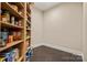 Organized pantry with ample shelving for optimal storage at 1687 Sierra Rd, York, SC 29745