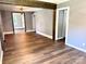 Bright living room featuring hardwood floors and natural light at 201 Barnes Ln, Stony Point, NC 28678