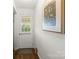 Bright entryway with wood floors and a decorative print at 2028 Old Latter Rd, Newton, NC 28658