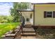 Side view of the home with a covered porch, showing its classic architecture at 2028 Old Latter Rd, Newton, NC 28658