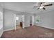 Comfortable main bedroom with an en-suite bathroom and a walk-in closet at 2145 Jack Wilson Rd, Shelby, NC 28150