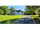 Charming home featuring a well-maintained lawn, gravel driveway and a covered porch at 4501 E Highway 27 Hwy, Iron Station, NC 28080