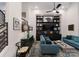 Inviting living room with modern decor, stylish furniture, and abundant natural light at 460 E 33Rd St, Charlotte, NC 28205
