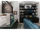 Modern living room featuring stylish decor, contemporary lighting, and comfortable seating at 460 E 33Rd St, Charlotte, NC 28205
