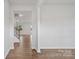 Bright entryway featuring hardwood floors and an open view into the adjacent living area at 462 Janie Cir # 100, Newton, NC 28658