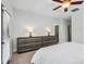 This bedroom features a neutral color palette and a ceiling fan for added comfort at 739 Terrace Park, Rock Hill, SC 29730