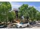 Charming two-story home with brick accents, balcony and lush green trees at 739 Terrace Park, Rock Hill, SC 29730