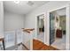 Second floor hallway showing views into two separate rooms and a staircase at 739 Terrace Park, Rock Hill, SC 29730